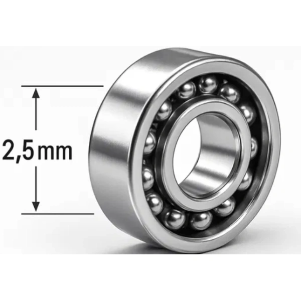 S11003AS0 2.5mm Stainless Steel Constant Section Bearings