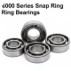60/560 N1MAS 6000 Series Snap Ring Bearings