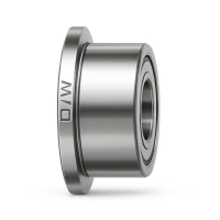 D/W R0 R D/W Series Stainless Steel Flanged Miniature Bearings
