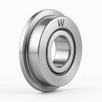 W 60/1.5 R W Series Stainless Steel Flanged Miniature Bearings