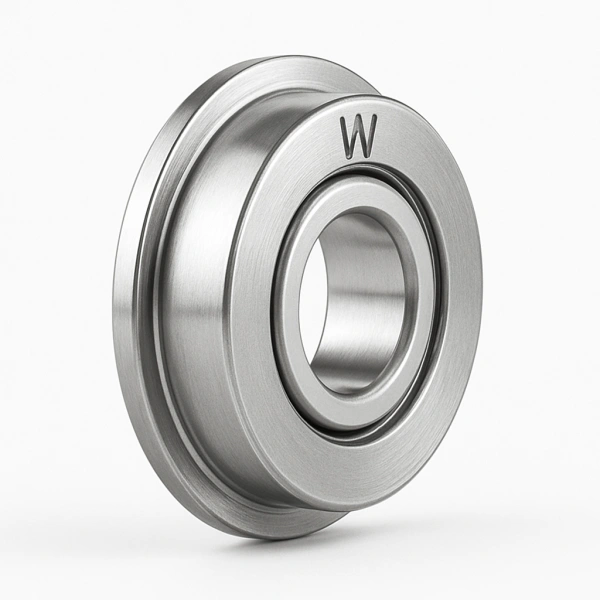 W 603 R W Series Stainless Steel Flanged Miniature Bearings