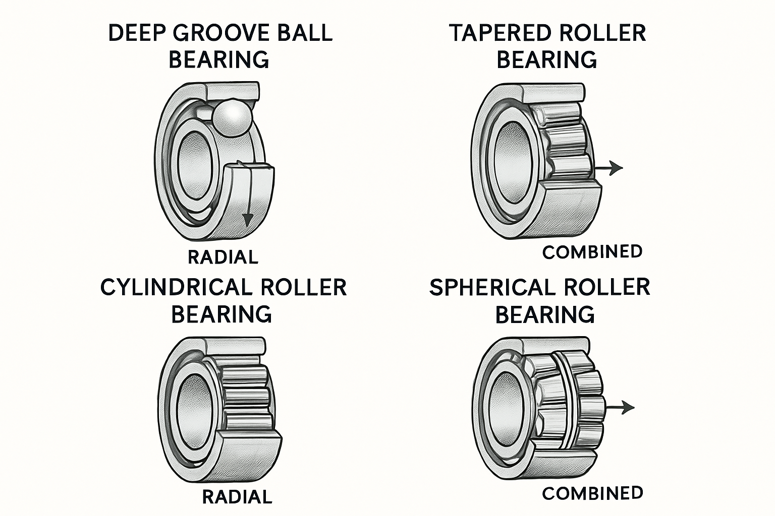 The Engineer's Ultimate Guide to Bearing Types: Selection, Load Analysis, and Failure Prevention