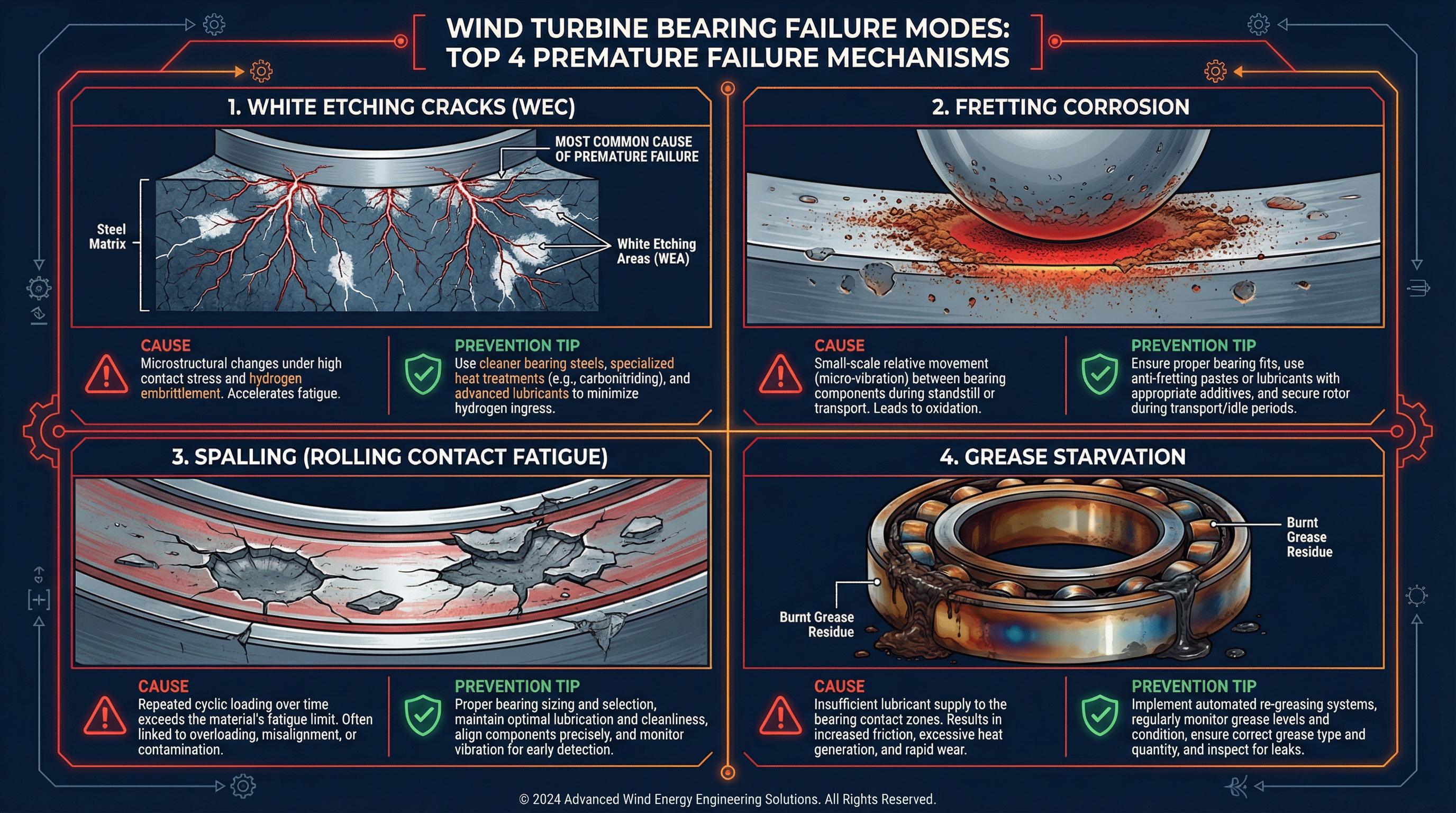 Bearing Failure Modes Bearing Failure Modes