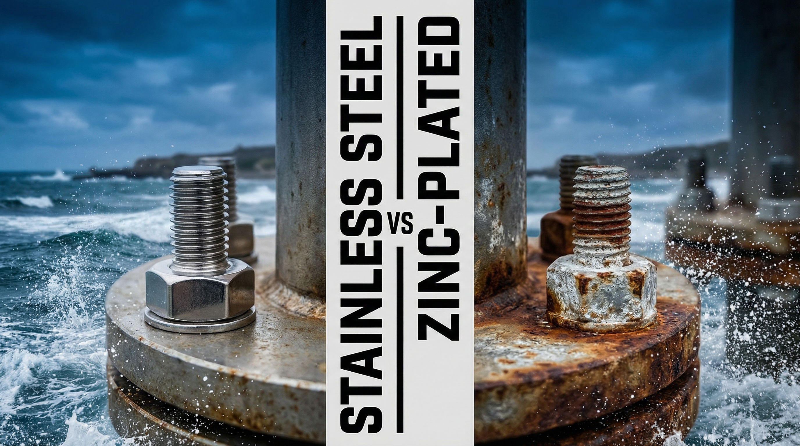Stainless Steel vs Zinc-Plated Bolts