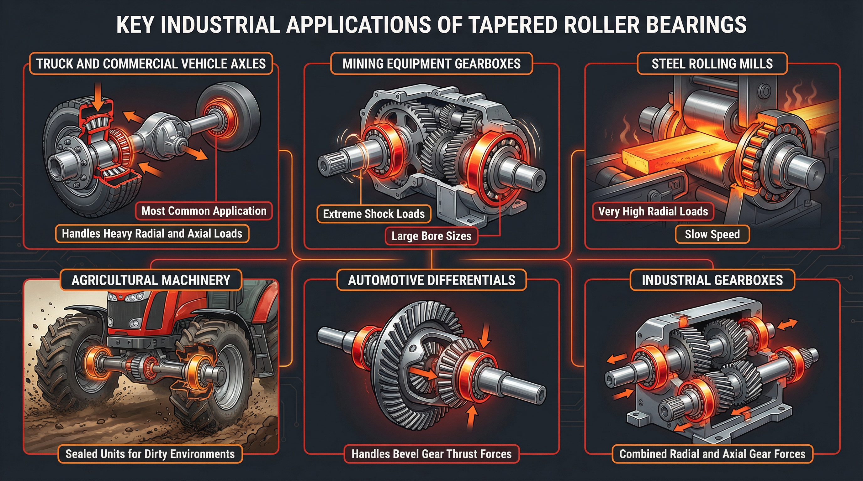 Tapered Roller Bearing Applications