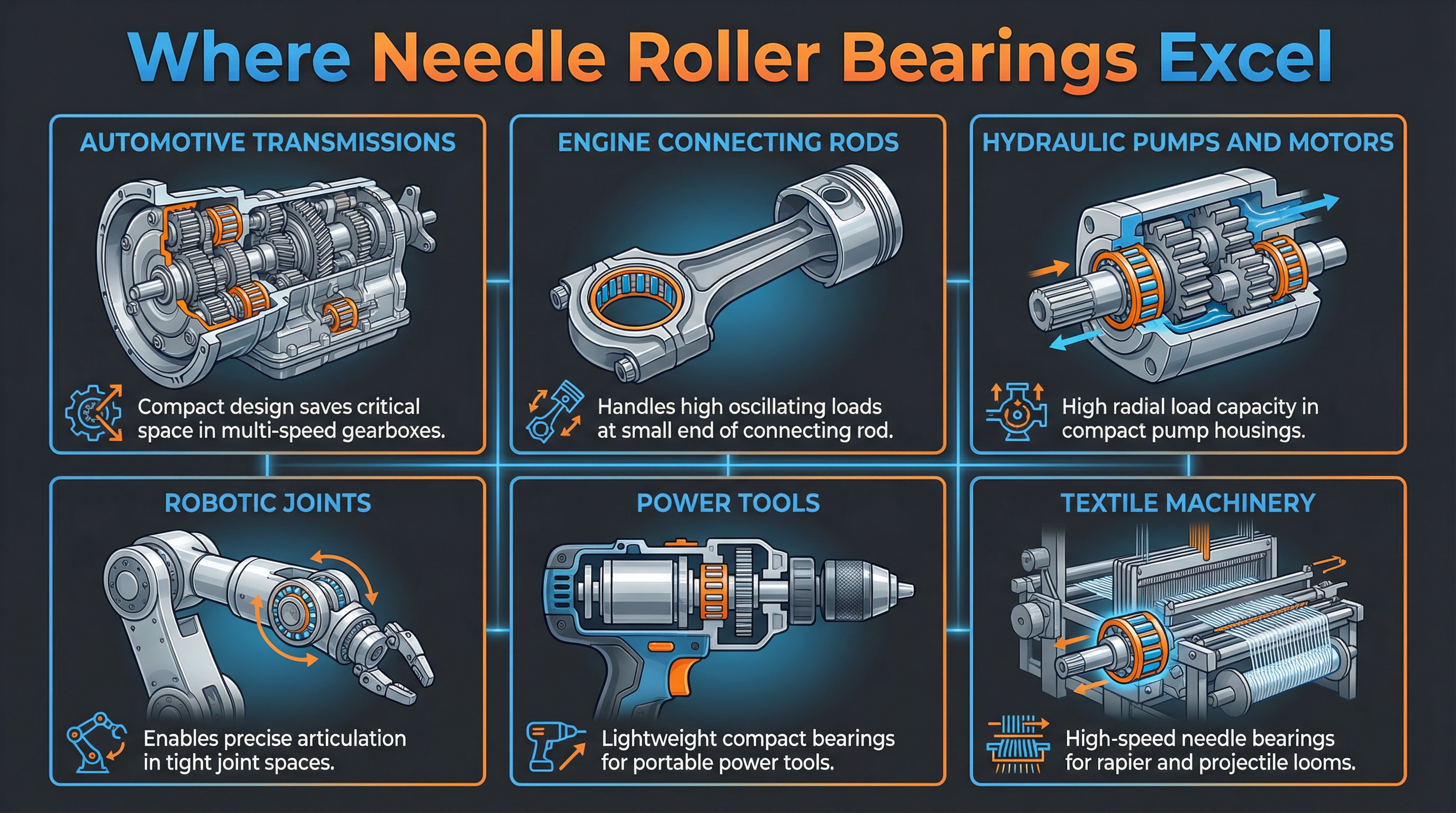 Needle Bearing Applications