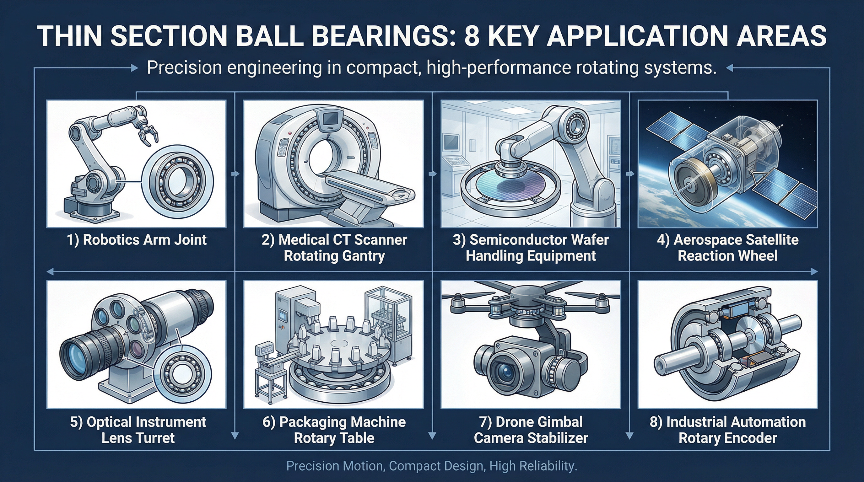 Thin Section Bearing Applications