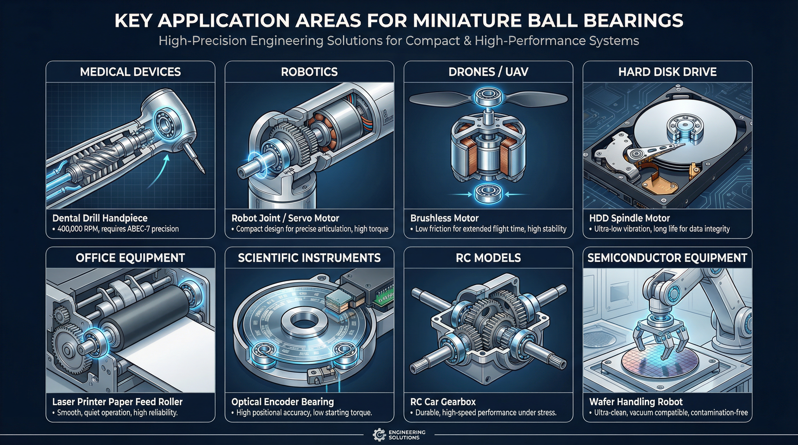 Miniature Bearing Applications