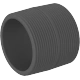 1514FA00001 Flame-Retardant PVDF Pipe Nipples and Pipe for Chemicals