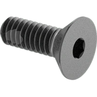 0372FA00001 Alloy Steel Thread-Locking Hex Drive Flat Head Screws