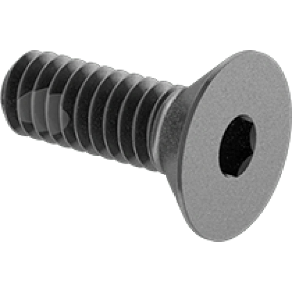 0372FA00001 Alloy Steel Thread-Locking Hex Drive Flat Head Screws
