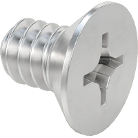 0332FA00001 Aluminum Phillips Flat Head Screws