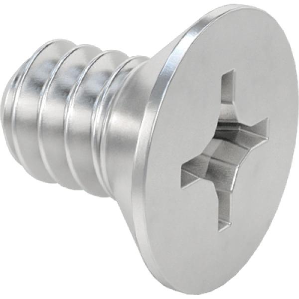 0332FA00002 Aluminum Phillips Flat Head Screws