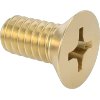 Brass Phillips Flat Head Screws