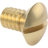 0361FA00001 Brass Slotted Oval Head Screws