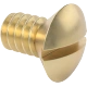 0361FA00002 Brass Slotted Oval Head Screws