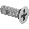 Phillips Thread-Locking Flat Head Screws