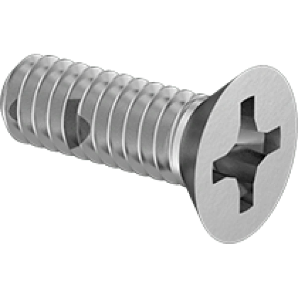 0374FA00007 Phillips Thread-Locking Flat Head Screws