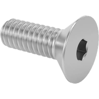 0315FA00067 Stainless Steel Hex Drive Flat Head Screws
