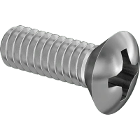 0298FA00129 Stainless Steel Phillips Oval Head Screws