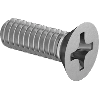 0329FA00021 Steel Phillips Flat Head Screws