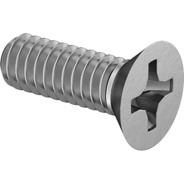0329FA00022 Steel Phillips Flat Head Screws