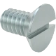 0355FA00037 Steel Slotted Flat Head Screws