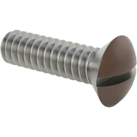 0363FA00001 Steel Slotted Oval Head Screws