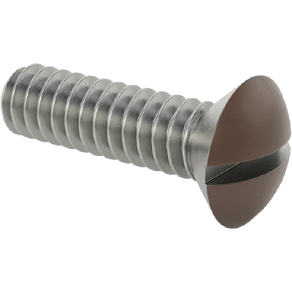 0363FA00002 Steel Slotted Oval Head Screws