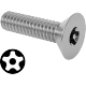 0364FA00064 Tamper-Resistant Torx Plus Stainless Steel Flat Head Screws