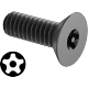 0364FA00097 Tamper-Resistant Torx Plus Steel Flat Head Screws