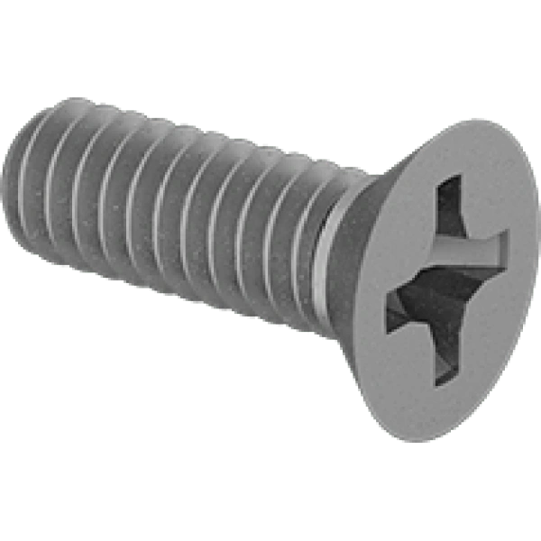 0333FA00007 Titanium Phillips Flat Head Screws