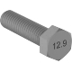 0243FA00037 Extreme-Strength Metric Class12.9 Steel Hex Head Screws