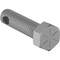 0285FA00001 High-Strength Grade 8 Steel Thread-Locking Hex Head Screws