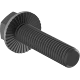 0277FA00003 High-Strength Metric Steel Serrated-Flange Hex Head Screws