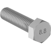 JIS Medium-Strength Steel Hex Head Screws