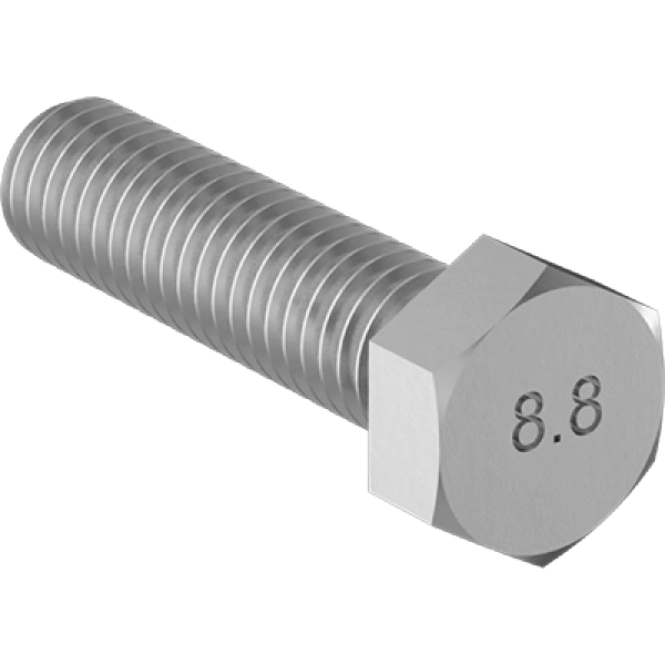 0238FA00001 JIS Medium-Strength Steel Hex Head Screws