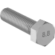 0238FA00001 JIS Medium-Strength Steel Hex Head Screws