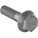 0268FA00002 Medium-Strength Metric Class 8.8 Steel Flanged Hex Head Screws