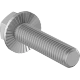 0276FA00001 Medium-Strength Metric Class 8.8 Steel Serrated-Flange Hex Head Screws