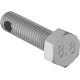 0286FA00002 Medium-Strength Metric Class 8.8 Steel Thread-Locking Hex Head Screws