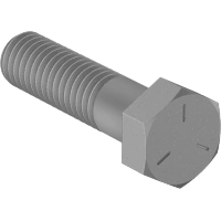 0236FA00001 Mil. Spec. Medium-Strength Steel Hex Head Screws