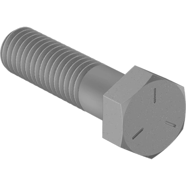 0236FA00002 Mil. Spec. Medium-Strength Steel Hex Head Screws