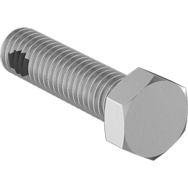 0287FA00001 Stainless Steel Thread-Locking Hex Head Screws