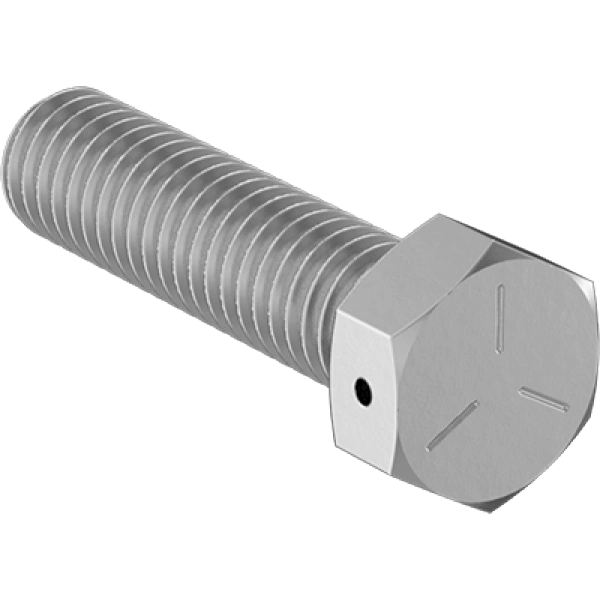 0283FA00002 Steel Wire-Lockable Hex Head Screws
