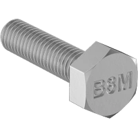 0263FA00001 Super-Corrosion-Resistant 316 Stainless Steel Heavy Hex Head Screws for High-Pressure Applications