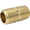 High-Pressure Brass Threaded Pipe Nipples and Pipe with Sealant