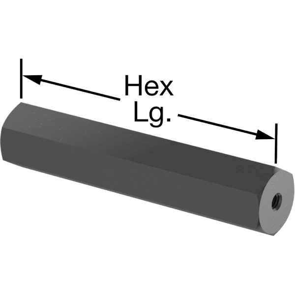 1481FA00005 Inch-to-Metric Female Hex Thread Adapters