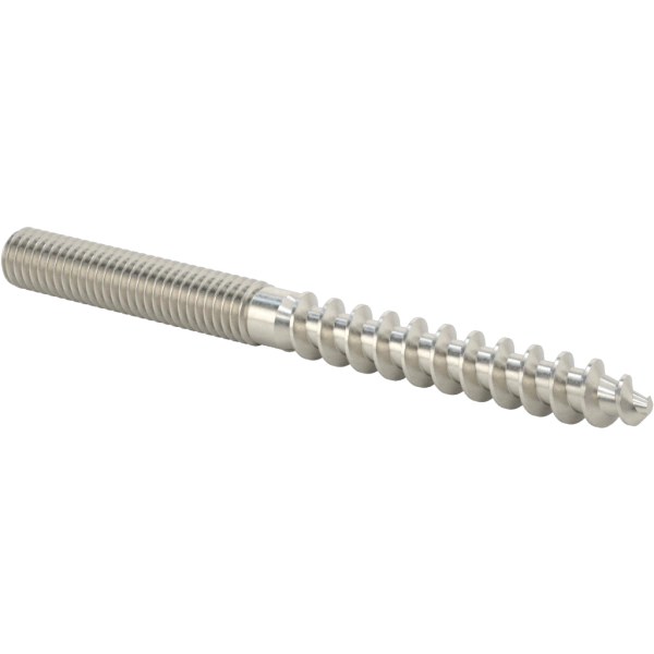1442FA00001 Metric Stainless Steel Wood Screw Threaded Studs
