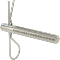 1438FA00001 Partially Threaded Studs with Cotter Pin